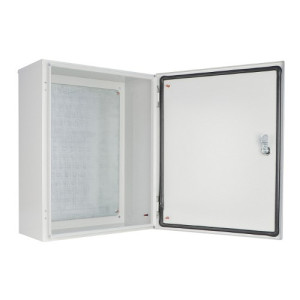 Корпус металлический с монтажной панелью АСКО-УКРЕМ 50*40*25, IP54, серии UBox