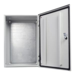 Корпус металевий з монтажною панеллю АСКО-УКРЕМ 60*40*25, IP54, серії UBox