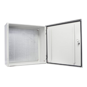 Корпус металлический с монтажной панелью АСКО-УКРЕМ 60*60*25, IP54, серии UBox