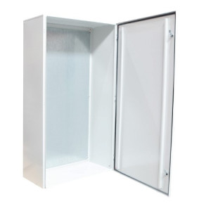 Корпус металевий з монтажною панеллю АСКО-УКРЕМ 120*80*40, IP54, серії UBox