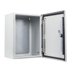 Корпус металлический с монтажной панелью АСКО-УКРЕМ 40*30*20, IP65, серии UBox