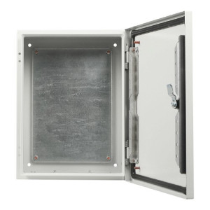 Корпус металлический с монтажной панелью АСКО-УКРЕМ 40*30*20, IP65, серии UBox
