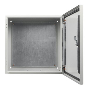 Корпус металлический с монтажной панелью АСКО-УКРЕМ 40*40*20, IP65, серии UBox