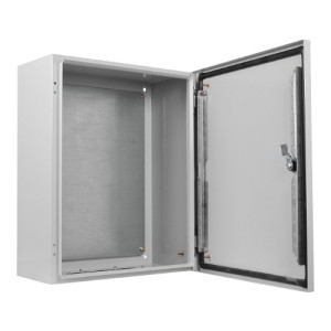 Корпус металлический с монтажной панелью АСКО-УКРЕМ 50*40*20, IP65, серии UBox
