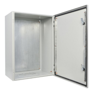 Корпус металлический с монтажной панелью АСКО-УКРЕМ 60*40*20, IP65, серии UBox