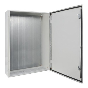 Корпус металевий з монтажною панеллю АСКО-УКРЕМ 100*65*30, IP65, серії UBox