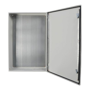 Корпус металевий з монтажною панеллю АСКО-УКРЕМ 120*80*30, IP65, серії UBox
