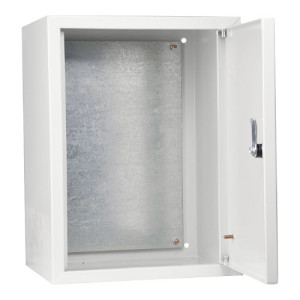 Корпус металевий з монтажною панеллю АСКО-УКРЕМ Light 40*30*25, IP31, серії UBox