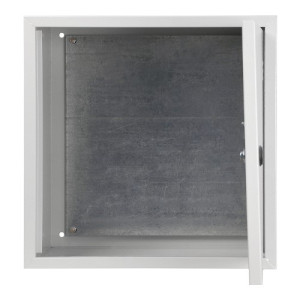 Корпус металлический с монтажной панелью АСКО-УКРЕМ Light 40*40*20, IP31, серии UBox