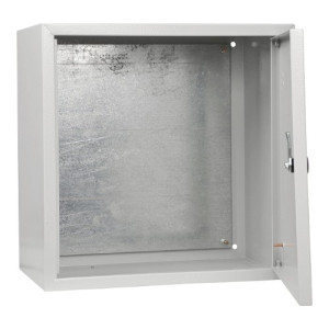 Корпус металлический с монтажной панелью АСКО-УКРЕМ Light 40*40*25, IP31, серии UBox