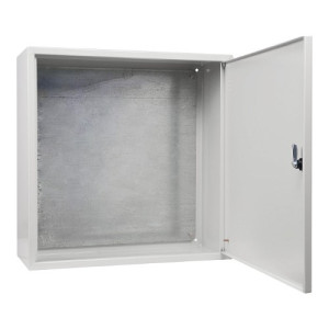 Корпус металевий з монтажною панеллю АСКО-УКРЕМ 60*60*25, IP31, серії UBox