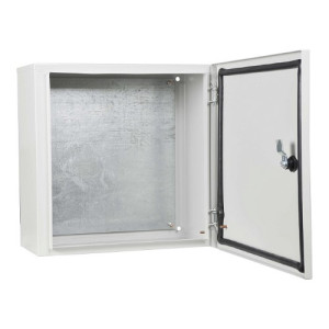 Корпус металлический с монтажной панелью АСКО-УКРЕМ 40*40*20, IP54, серии UBox
