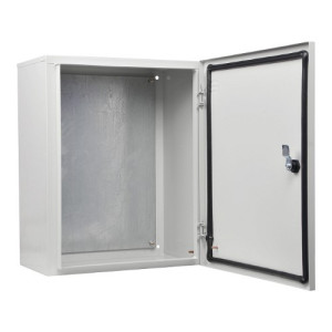 Корпус металевий з монтажною панеллю АСКО-УКРЕМ 50*40*20, IP54, серії UBox