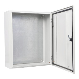 Корпус металевий з монтажною панеллю АСКО-УКРЕМ 60*50*20, IP54, серії UBox