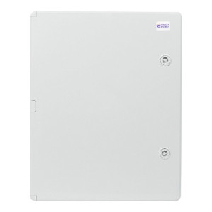 Корпус из АБС-пластика АСКО-УКРЕМ 35*50*19, IP65 серии UBox ударопрочный, непрозрачная дверца
