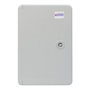 Корпус из АБС-пластика АСКО-УКРЕМ 20*30*13, IP65 серии UBox ударопрочный, непрозрачная дверца
