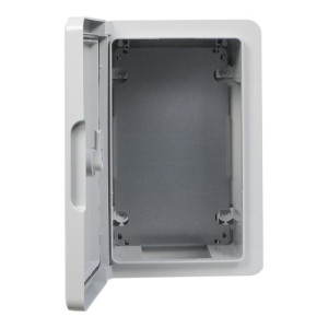 Корпус из АБС-пластика АСКО-УКРЕМ 20*30*13, IP65 серии UBox ударопрочный, непрозрачная дверца