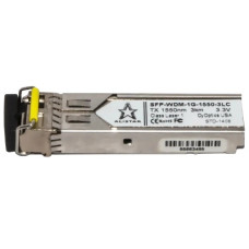 Модуль ALISTAR SFP-1G-BX-D-L03 SFP 1G 1SM WDM LC 3KM TX1550/RX1310nm DDM