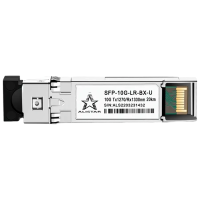 Модуль ALISTAR SFP-10G-LR-BX-U SFP+ 10G BASE-BX 1SM WDM LC 20KM TX1270/RX1330nm DOM Модуль ALISTAR SFP-10G-LR-BX-U SFP+ 10G BASE-BX 1SM WDM LC 20KM TX1270/RX1330nm DOM