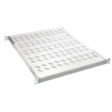 Полиця 19" 1U 570мм, для шаф 800мм, 50кг