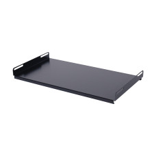 Серверная полка NVC-450D/SH Black для коммутационного шкафа глубиной 450 мм