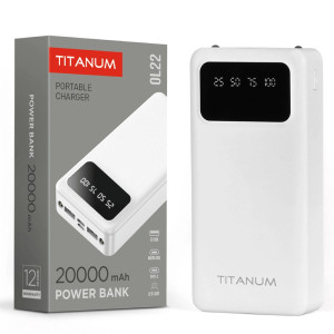 Повербанк TITANUM OL22 White 20000mAh