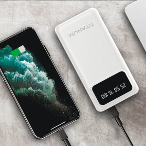 Повербанк TITANUM OL22 White 20000mAh