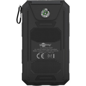 Повербанк USB 8000 мА•ч GOOBAY OUTDOOR 49216