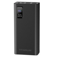 Повербанк TITANUM 728S 30000mAh 22.5W Black Повербанк TITANUM 728S 30000mAh 22.5W Black