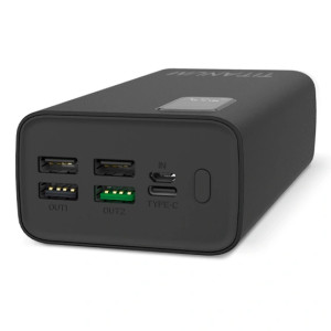 Повербанк TITANUM 728S 30000mAh 22.5W Black