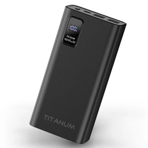 Повербанк TITANUM 728S 30000mAh 22.5W Black