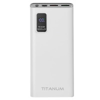 Повербанк TITANUM 727S 20000mAh 22.5W White Повербанк TITANUM 727S 20000mAh 22.5W White