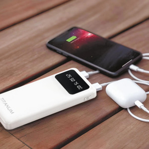Повербанк TITANUM OL21 White 10000mAh