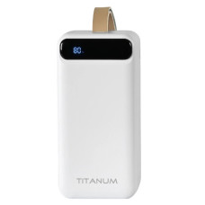 Повербанк TITANUM 741S 22.5W White 50000mAh