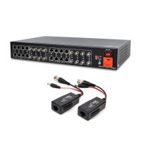 Активний 16-канальний приймач ATIS AL-1216 UHD відеосигналу і живлення через UTP Активний 16-канальний приймач ATIS AL-1216 UHD відеосигналу і живлення через UTP