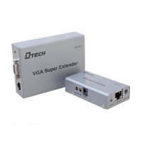 Удлинитель видеосигнала VGA 100m Dtech DT-7020