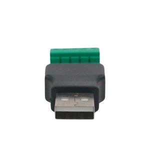 Разъем USB под зажим (male)