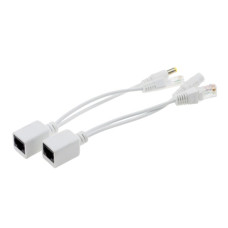 Адаптер SEVEN P-731 PoE SET white