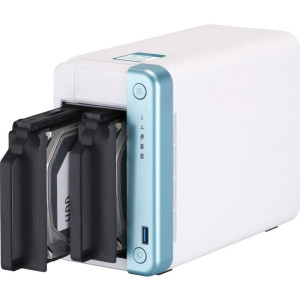 Система зберігання даних QNAP TS-251D-4G з 2 відсіками для дисків, 4GB RAM, настільне виконання