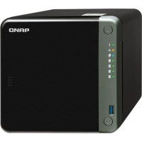 Система хранения данных QNAP TS-453D-4G с 4 отсеками для дисков, 4GB RAM, настольное исполнение Система хранения данных QNAP TS-453D-4G с 4 отсеками для дисков, 4GB RAM, настольное исполнение