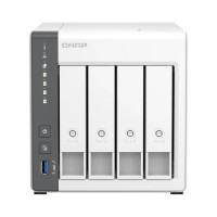 Система зберігання даних QNAP TS-433-4G з 4 відсіками для дисків, 4 ГБ DDR4, настільне виконання Система зберігання даних QNAP TS-433-4G з 4 відсіками для дисків, 4 ГБ DDR4, настільне виконання
