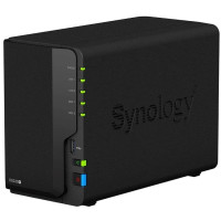 Система зберігання даних SYNOLOGY DS220+ з 2 відсіками для дисків, 2GB RAM, настільне виконання Система зберігання даних SYNOLOGY DS220+ з 2 відсіками для дисків, 2GB RAM, настільне виконання