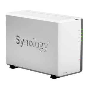 Система зберігання даних SYNOLOGY DS220J з 2 відсіками для дисків, 512MB RAM, настільне виконання