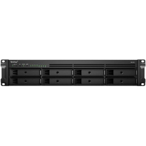 Система зберігання даних SYNOLOGY RS1221RP+ з 8 відсіками для дисків, 4GB RAM, стійкове виконання 2U