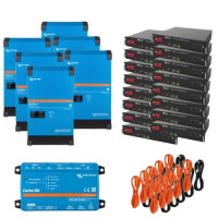 Система бесперебойного питания 3 фазы 24кВт 48кВтч VictronEnergy MultiPlus-II + Dyness Система бесперебойного питания 3 фазы 24кВт 48кВтч VictronEnergy MultiPlus-II + Dyness