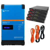 Система автономного живлення Victron Energy MultiPlus-II + Dyness 1 фаза 2.4кВт, 9,6кВт год Система автономного живлення Victron Energy MultiPlus-II + Dyness 1 фаза 2.4кВт, 9,6кВт год