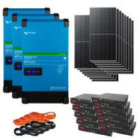 Система автономного питания VictronEnergy + Dyness 3 фазы 12кВт 28,8кВт час 13,8кВт