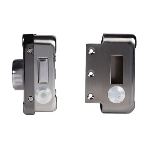 Замок биометрический автономный Trinix TRL-5201BTFW Black Right с Bluetooth, считывателем отпечатков пальцев и карт Mifare
