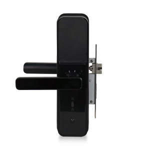 Замок биометрический автономный Trinix TRL-5303BTF Black с Bluetooth, считывателем отпечатков пальцев и карт Mifare