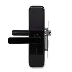 Замок биометрический автономный Trinix TRL-5305BTF Black с Bluetooth, считывателем отпечатков пальцев и карт Mifare